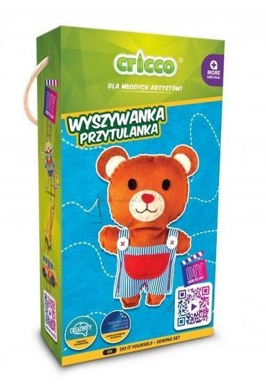 Wyszywanka-Przytulanka Miś CRICCO
