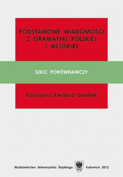 Podstawowe wiadomości z gramatyki PL-WŁ
