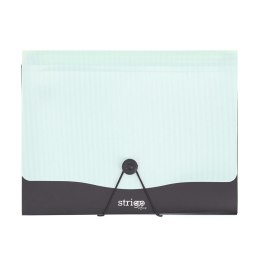 Teczka Vfile A4 z 13 przekładkami miętowa STRIGO