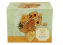 Porcelanowy kubek na stopce Van Gogh Sunflowers 530 ml