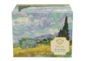 Porcelanowy kubek na stopce Van Gogh Wheat Field 530 ml