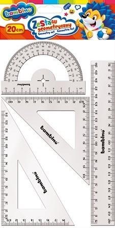 Zestaw geometryczny 4el 20cm BAMBINO