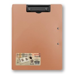 Deska z dwoma klipami i okładką A4/A3 różowa