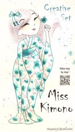 Zestaw Tombow Miss Kimono set