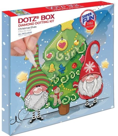 Diamond Dotz Box - Christmas Elves