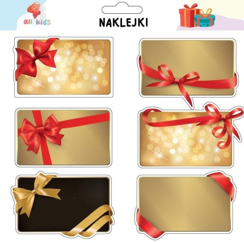 Naklejki na prezenty 1