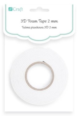 Taśma piankowa 3D 2mm 1,5cm x 2,2m