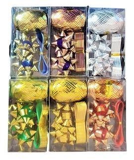 Rozetka 2szt + wstążka mix