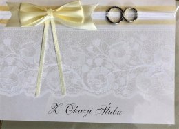 Karnet ślubny B6 Premium 56 + koperta