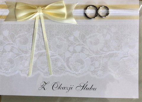 Karnet ślubny B6 Premium 56 + koperta