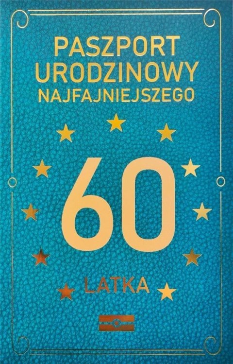 Karnet Urodzinowy 60