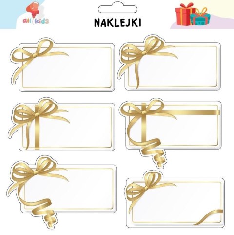 Naklejki na prezenty 3