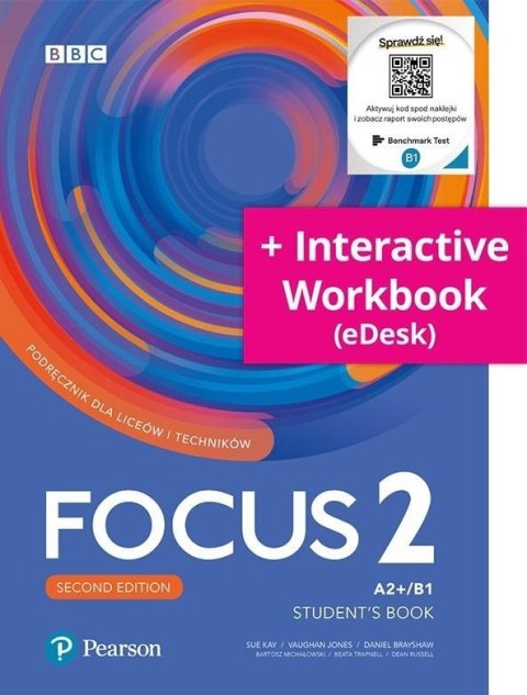 Focus 2 2ed SB kod + ebook + MyEnglish + Benchmark