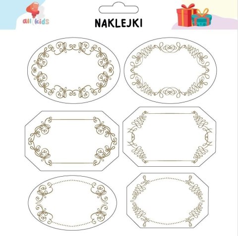 Naklejki na prezenty 5