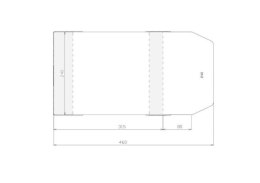 Okładka regulowana 240x395mm (50szt)