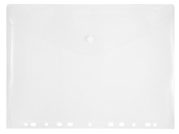 Teczka PP A4 z europerforacją bezbarwna PENMATE