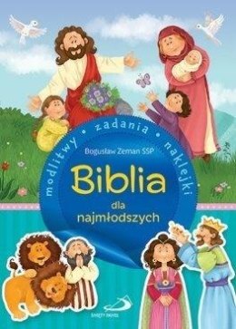 Biblia dla najmłodszych. Modlitwy, zadania...