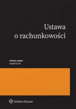 Ustawa o rachunkowości. Przepisy w.25