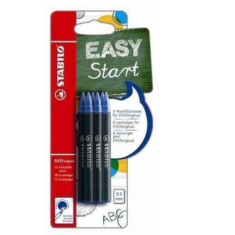 Wkład do Easy Orginal 0,5mm nieb 6szt bls STABILO