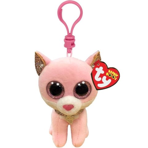 Beanie Boos Fiona - Różowy kot 8,5cm