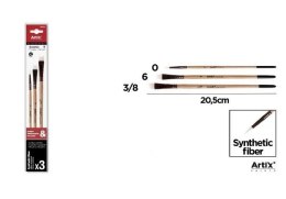 Profesjonale pędzle malarskie 3szt