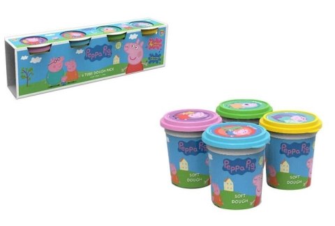 Ciastolina Świnka Peppa 4 tuby
