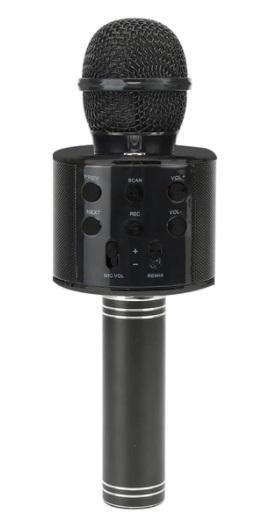Mikrofon bezprzewodowy czarny
