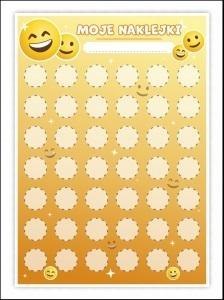 Karty motywacyjne - Buźkii (5szt)