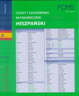 Czasy i czasowniki błyskawicznie. Hiszpański PONS