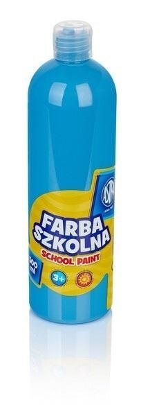 Farba szkolna niebieska 500ml ASTRA