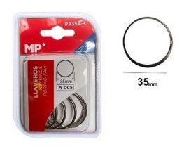 Metalowe kółka do kluczy 35mm 5szt