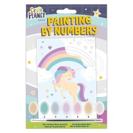 Malowanie po numerach - craft planet - unicorn