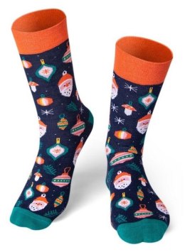 Skarpety długie Bombki 35-38