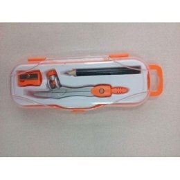 Cyrkiel szkolny PC-102 pomarańczowy PENMATE