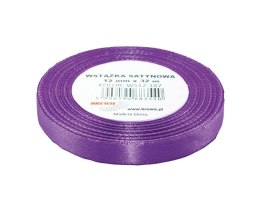 Wstążka satynowa lawendowa 12mmx32m