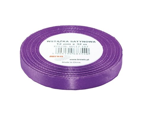 Wstążka satynowa lawendowa 12mmx32m