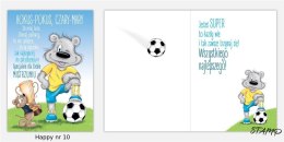 Karnet Happy B6 + koperta wzór nr 10