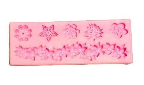 Forma silikonowa kwiaty i kwiatowa girlanda