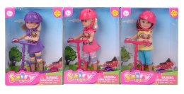 Lalka na hulajnodze mix