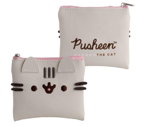 Portfel w kształcie kota na suwak Pusheen