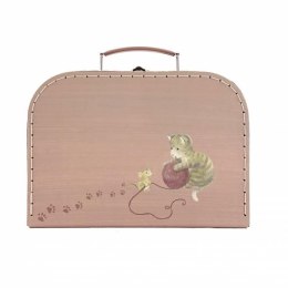 Walizka z zestawem do trykotażu dla dzieci