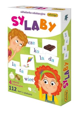 Sylaby. Układanka edukacyjna
