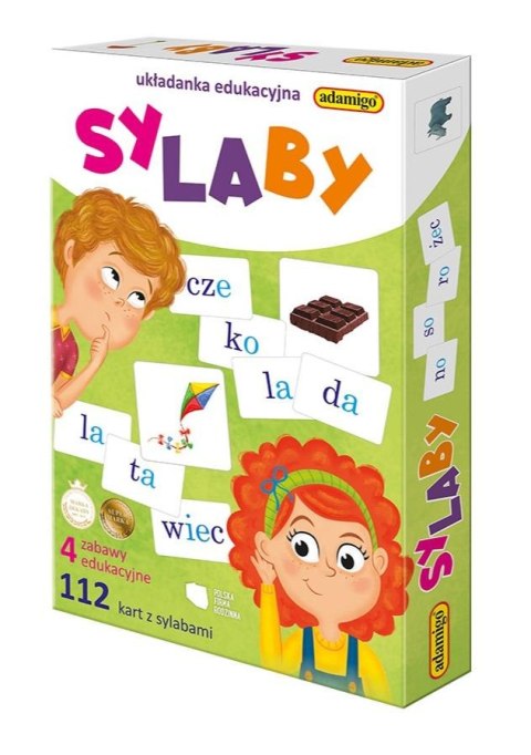 Sylaby. Układanka edukacyjna