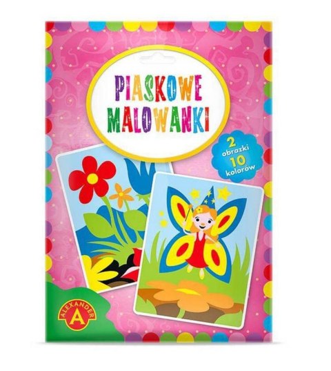 Piaskowe malowanki Wróżka i Kwiaty ALEX