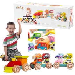 Pociąg z samochodzikami