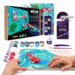 Zestaw kreatywny - Karpie koi 30x40cm