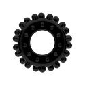 PIERŚCIEŃ POWER PLUS COCKRING CZARNY 24-0486