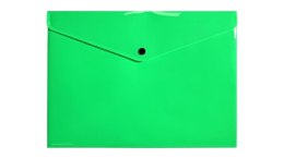Teczka koperta A4 PP neon zielona