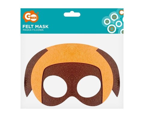 Maska filcowa psia brygada ratownik 19x12cm