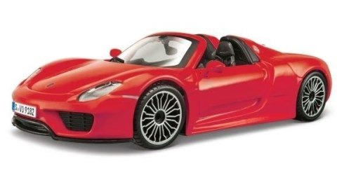 Porsche 918 Spyder red 1:24 BBURAGO